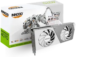 INNO3D GeForce RTX 4070 TWIN X2 OC WHITE